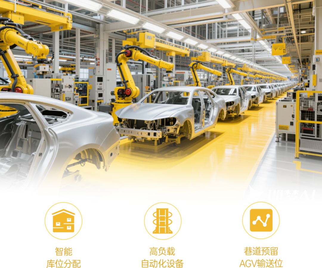 汽车案例 | 双库智能仓储 驱动多车型混线生产高效运转(图5)